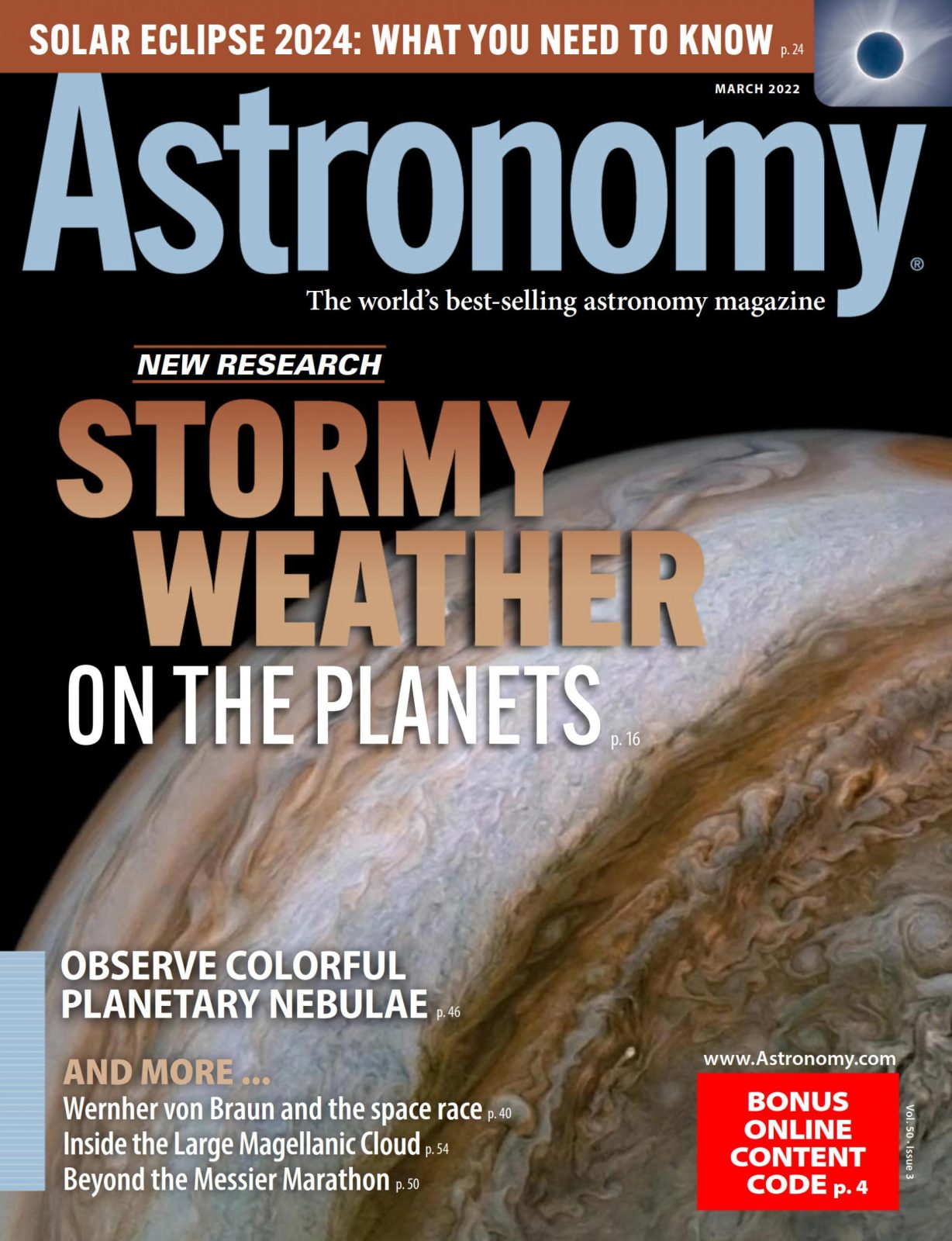 Astronomy 天文学杂志 MAR 2022